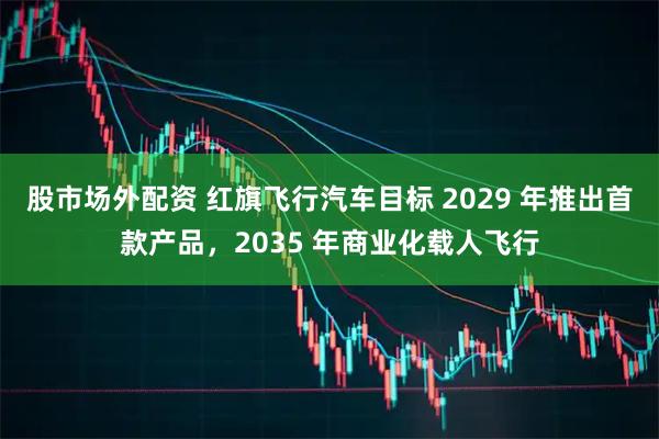 股市场外配资 红旗飞行汽车目标 2029 年推出首款产品，2035 年商业化载人飞行